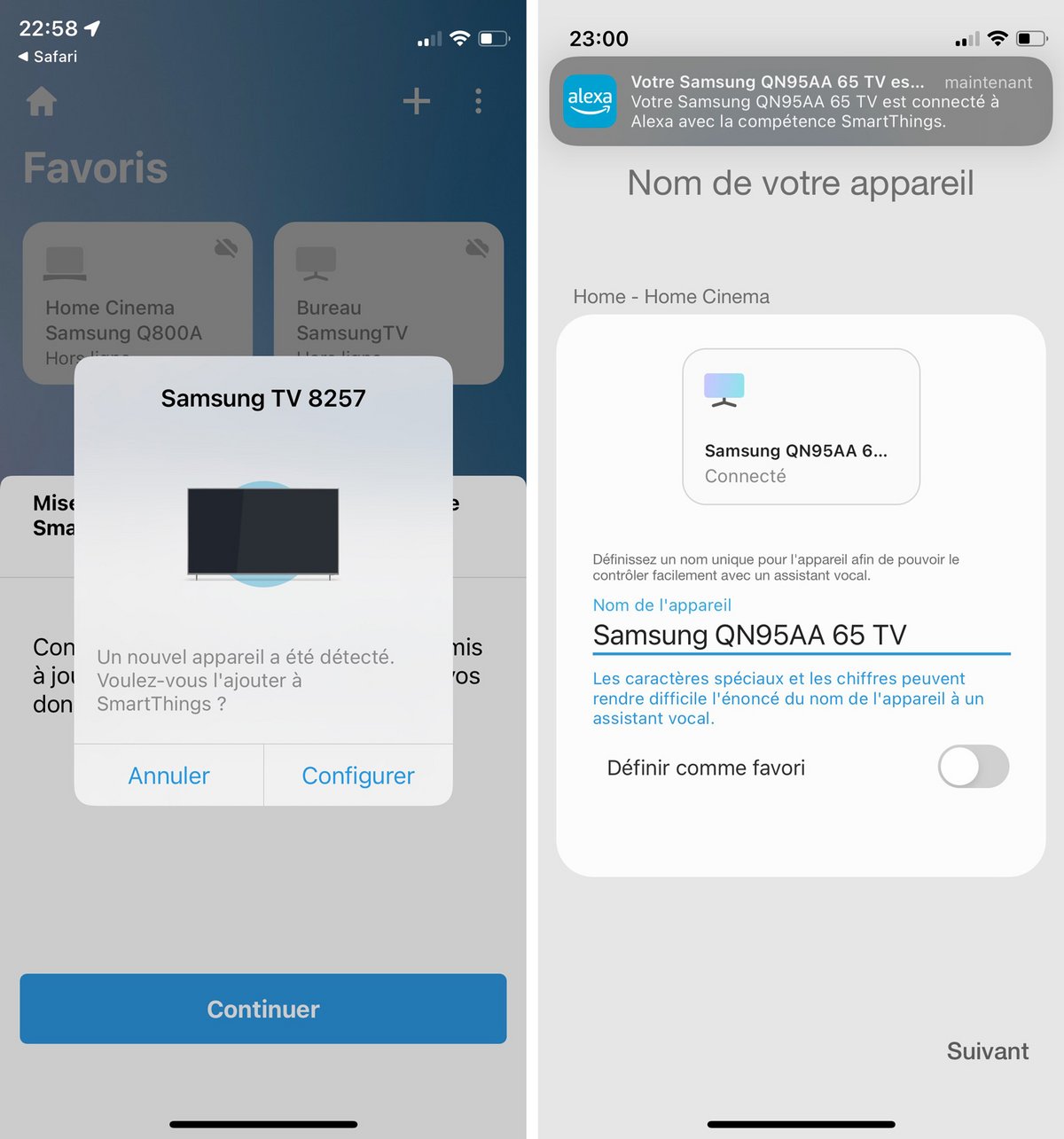 Samsung QE65QN95A installation app