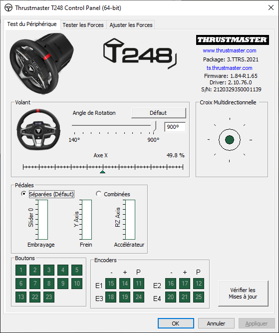 Thrustmaster T248 © Nerces