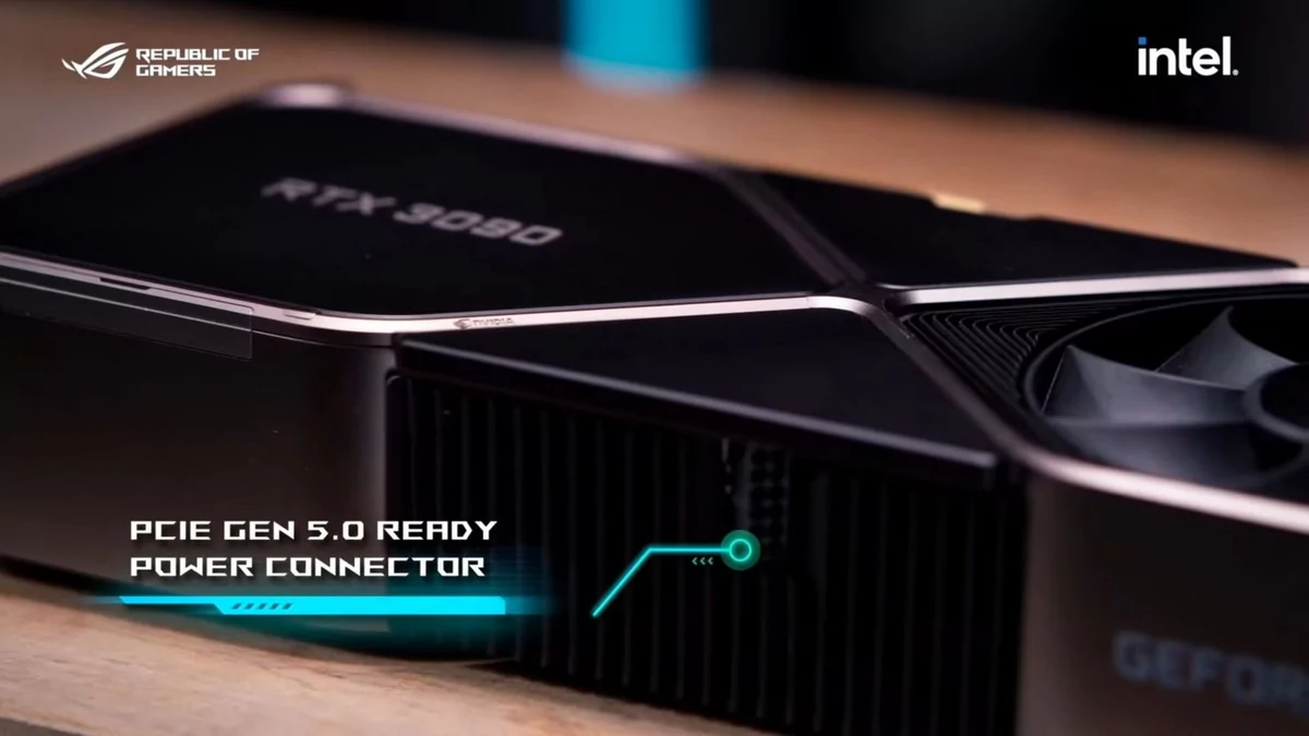 Asus port d'alimentation PCIe 5.0 © Asus