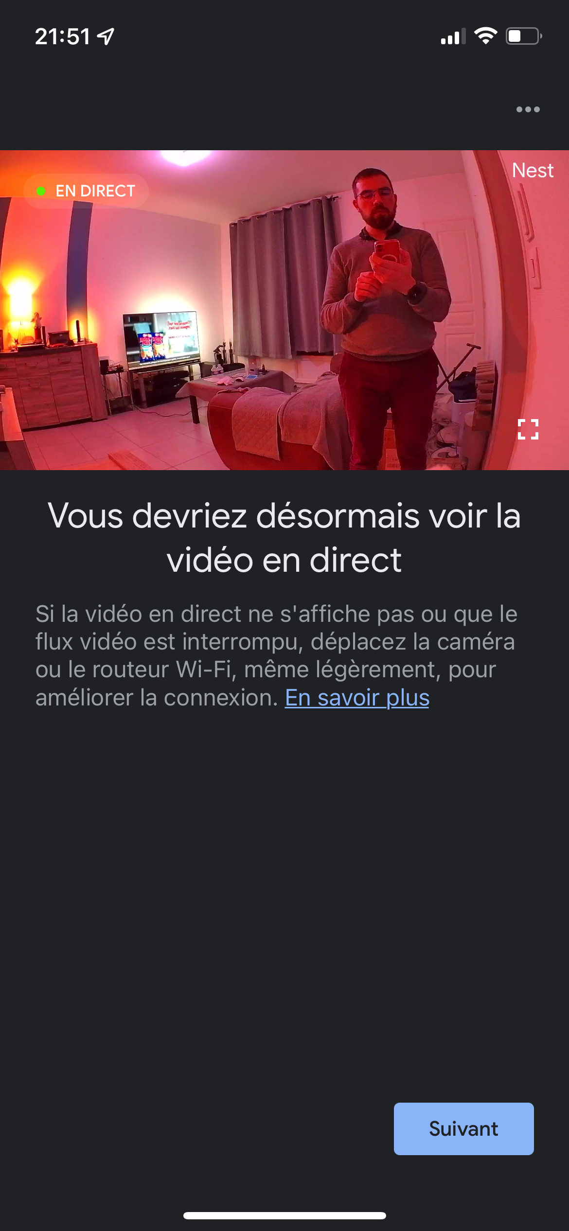 Test Google Nest Camera Intérieur © Mathieu Grumiaux pour Clubic