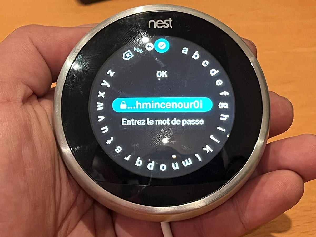 Google Thermostat Nest 3e génération 10 © Yazid Amer // Clubic