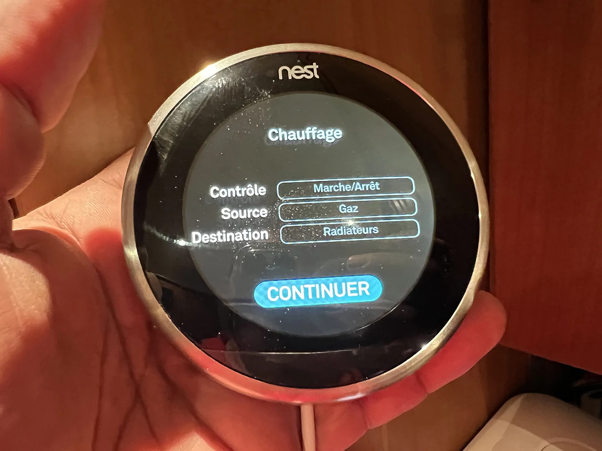 Google Thermostat Nest 3e génération 15 © Yazid Amer // Clubic