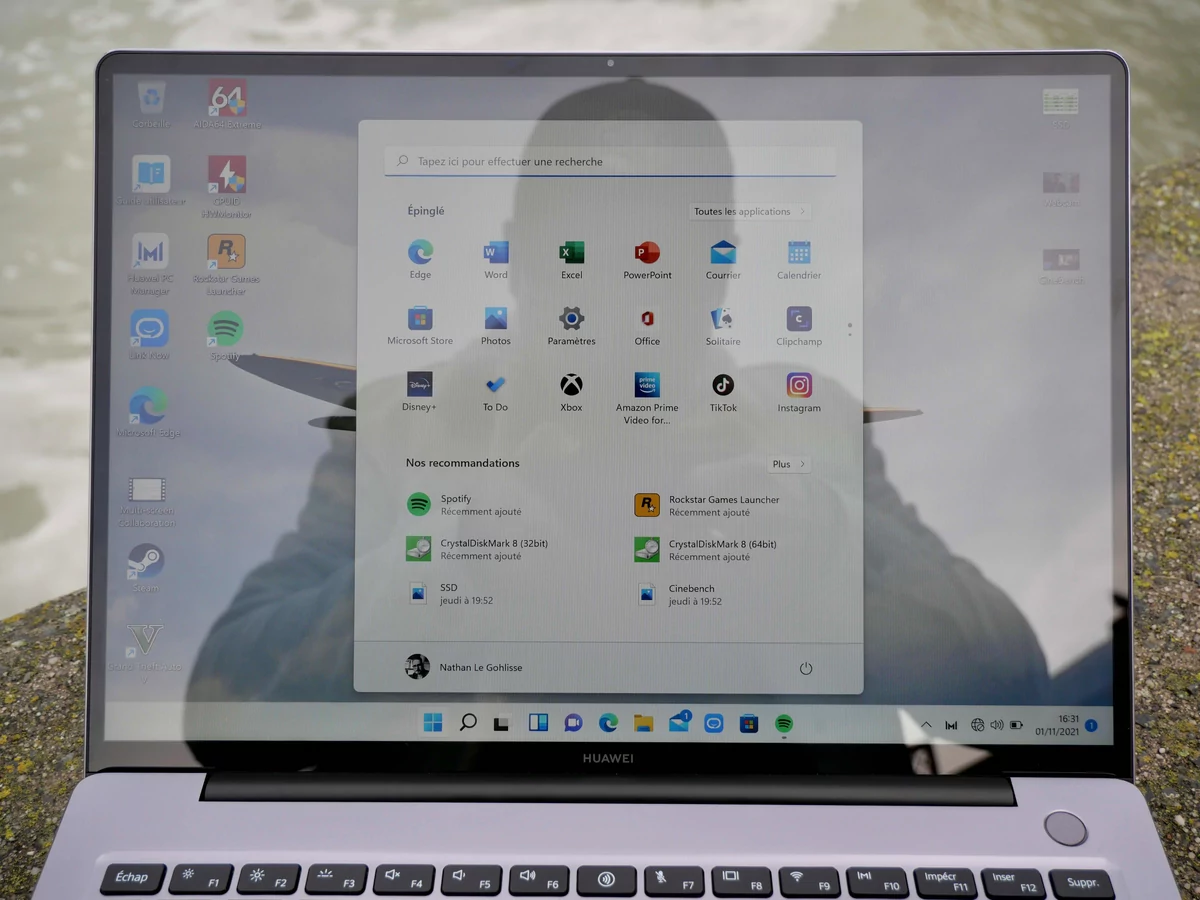 Huawei MateBook 14S-13 © © Nathan Le Gohlisse pour Clubic