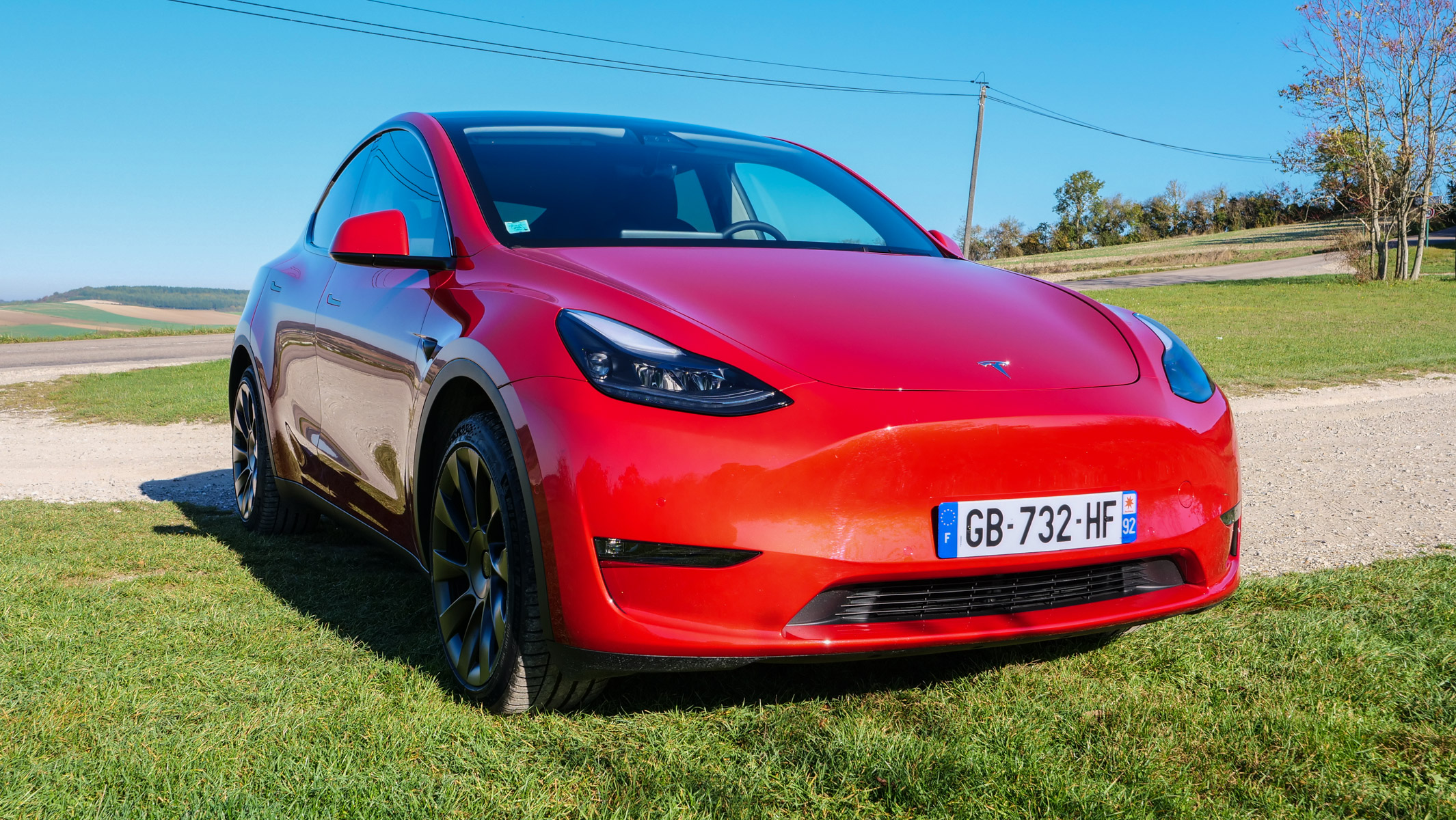 2023 The Tesla Model Y arrives in France, and the cheapest in