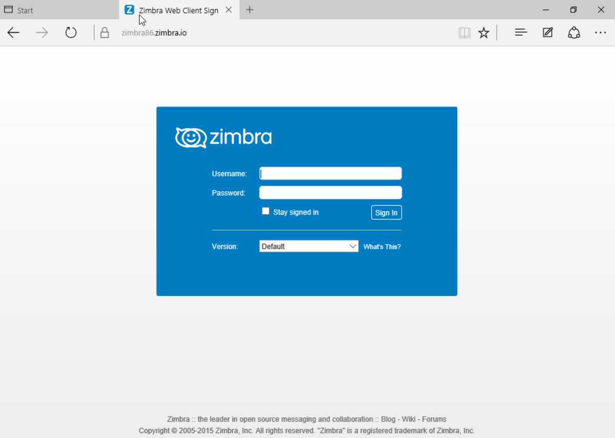 Zimbra © Zimbra