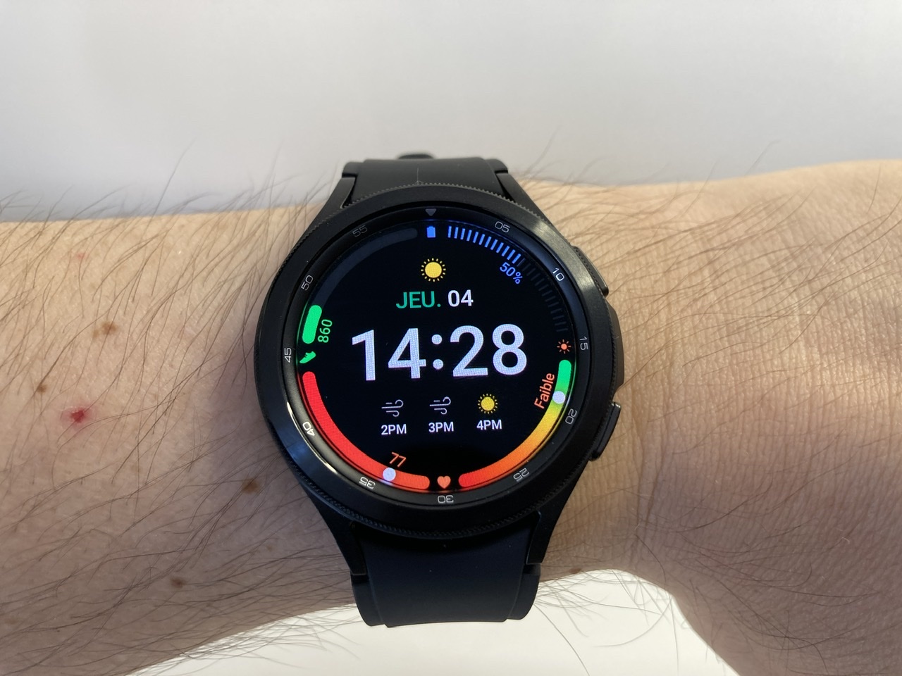 Samsung - Galaxy Watch - 46 mm - Gris Acier - Montre connectée