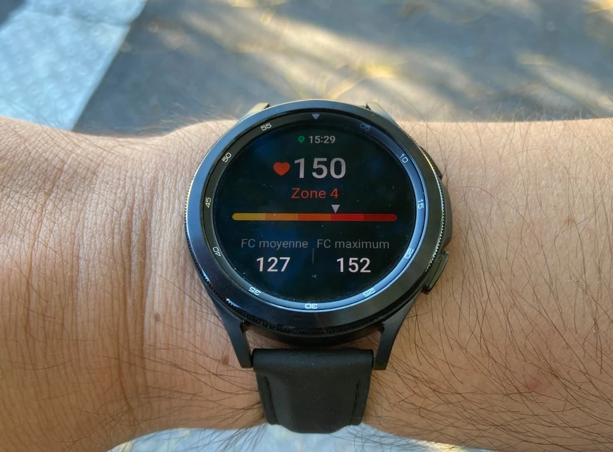 Galaxy Watch 4 - Suivi coeur © Johan Gautreau