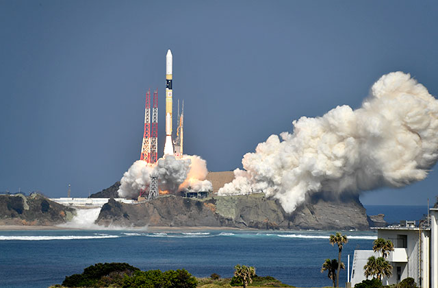 Tanegashima site de lancement fusée © JAXA