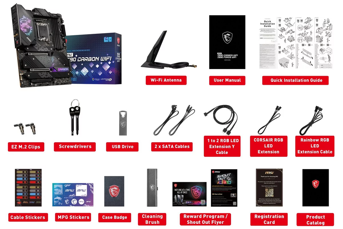 MSI MPG Z690 Carbon WiFi © Nerces