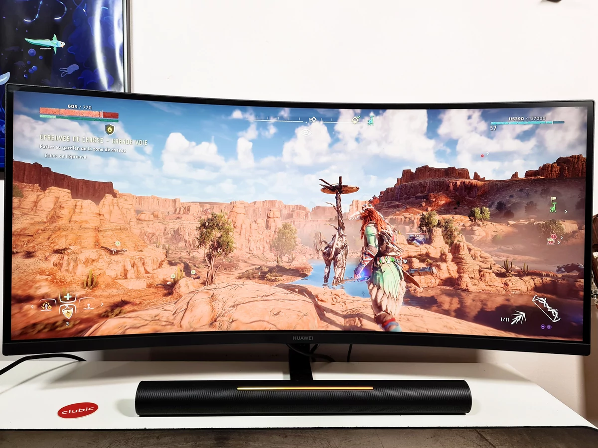 Test Huawei MateView GT © Matthieu Legouge