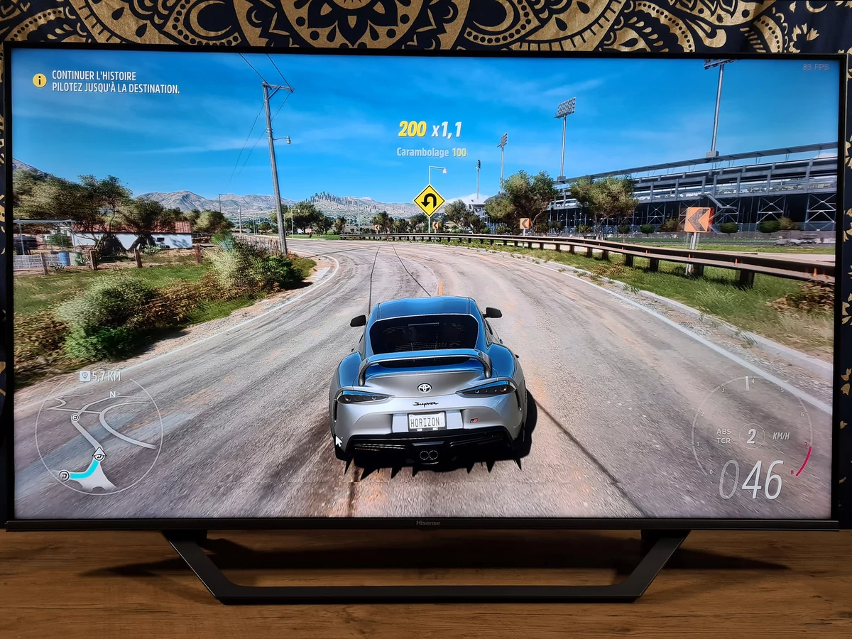 Test Hisense A7GQ © Matthieu Legouge