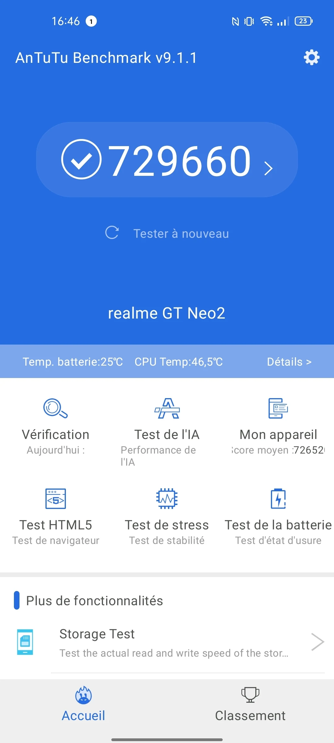 realme GT Neo2 © © Marc Mitrani pour Clubic