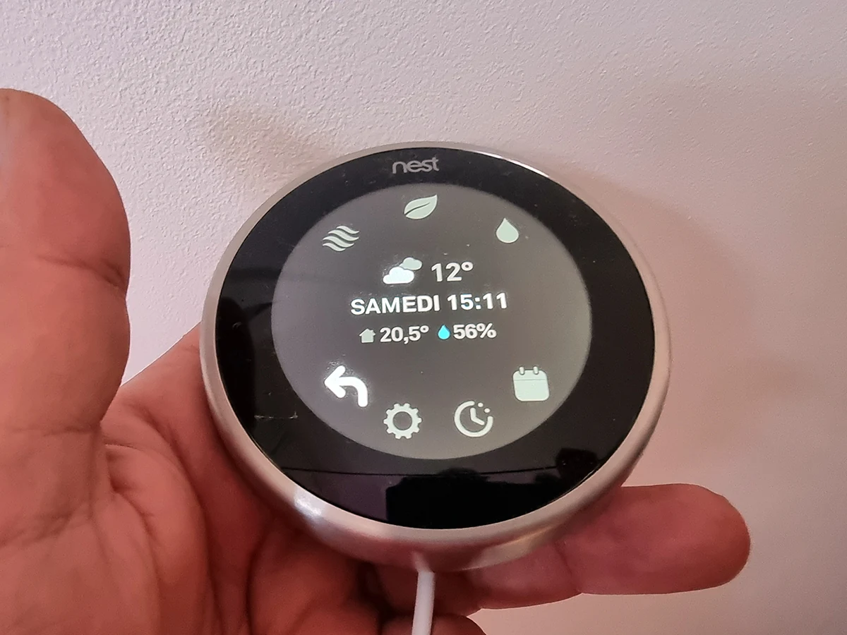 Thermostat connecté NEST LEARNING 3ÈME GÉNÉRATION