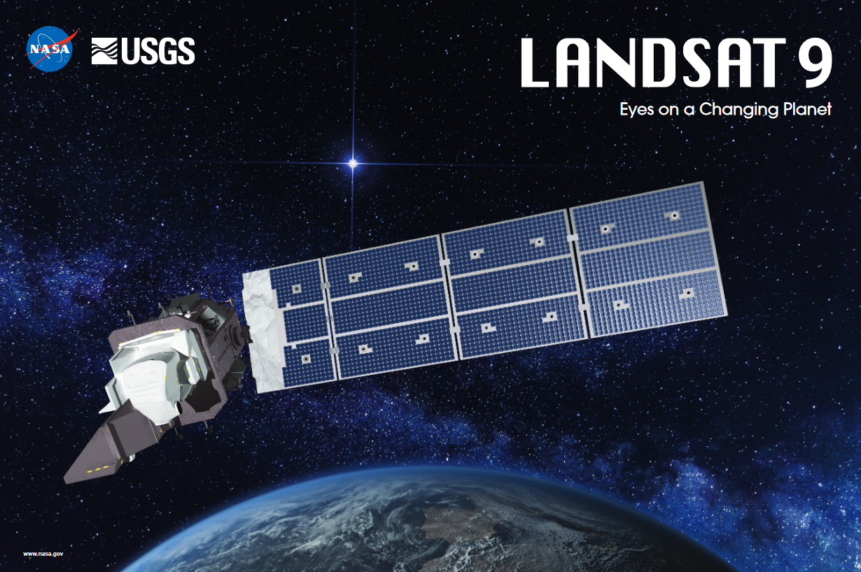 Le satellite Landsat 9 a transmis ses premiers clichés de la Terre