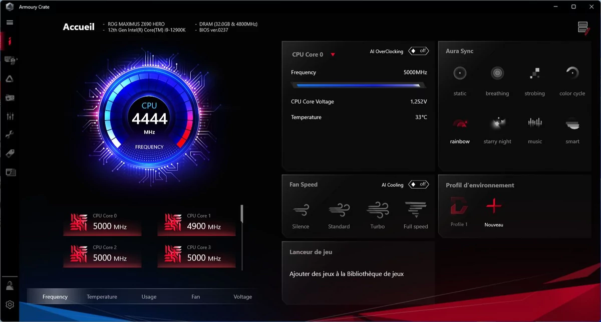 Asus ROG Maximus Z690 Hero © Nerces