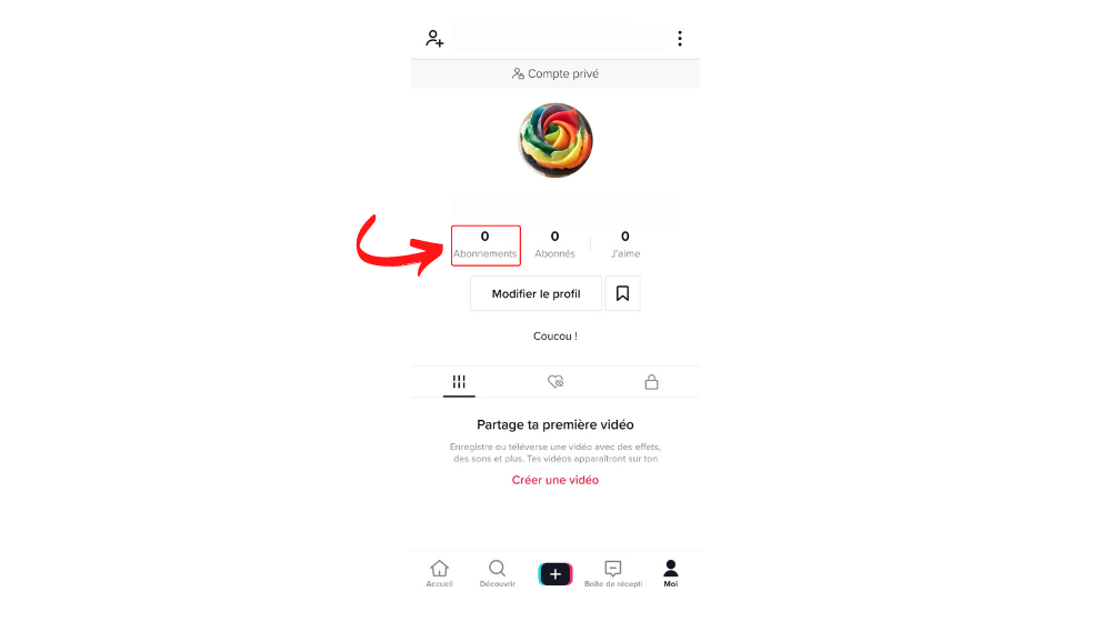 TikTok Abonnements © © TikTok