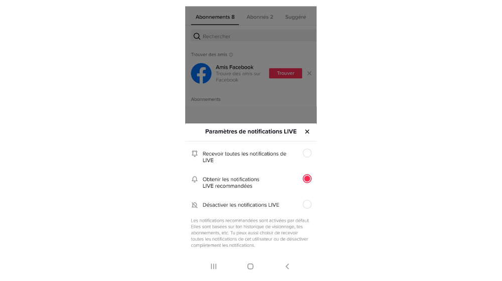 TikTok NotifLIVE2 © © TikTok