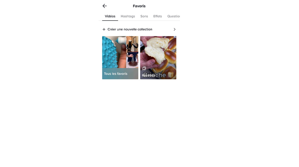 TikTok Favoris3 © © TikTok