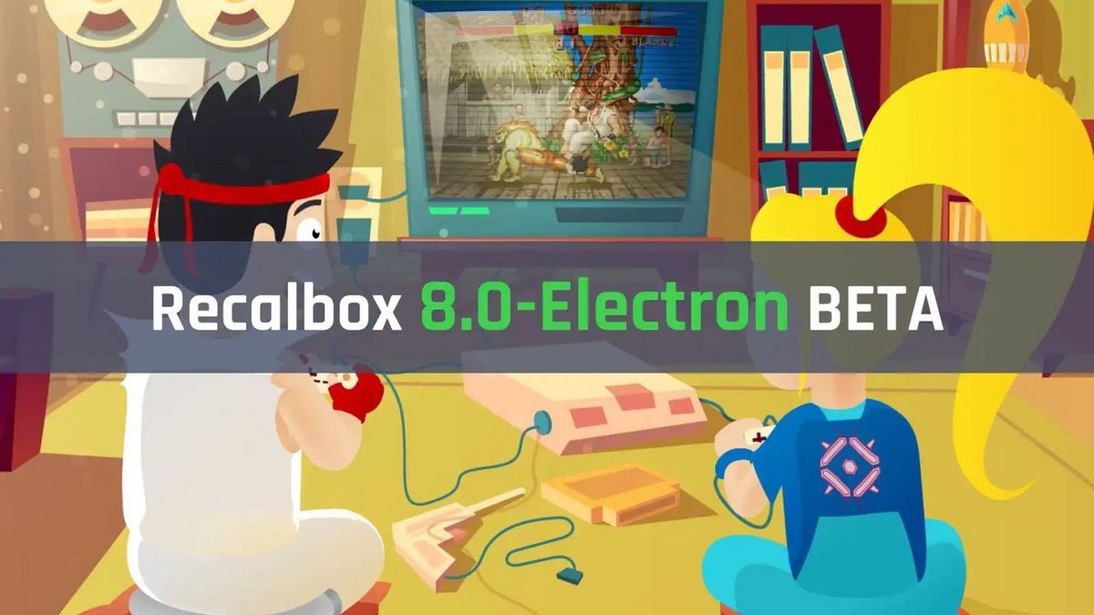 Recalbox 8 Electron bêta © Recalbox