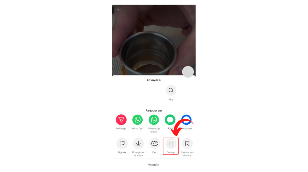 Comment créer un collage sur TikTok