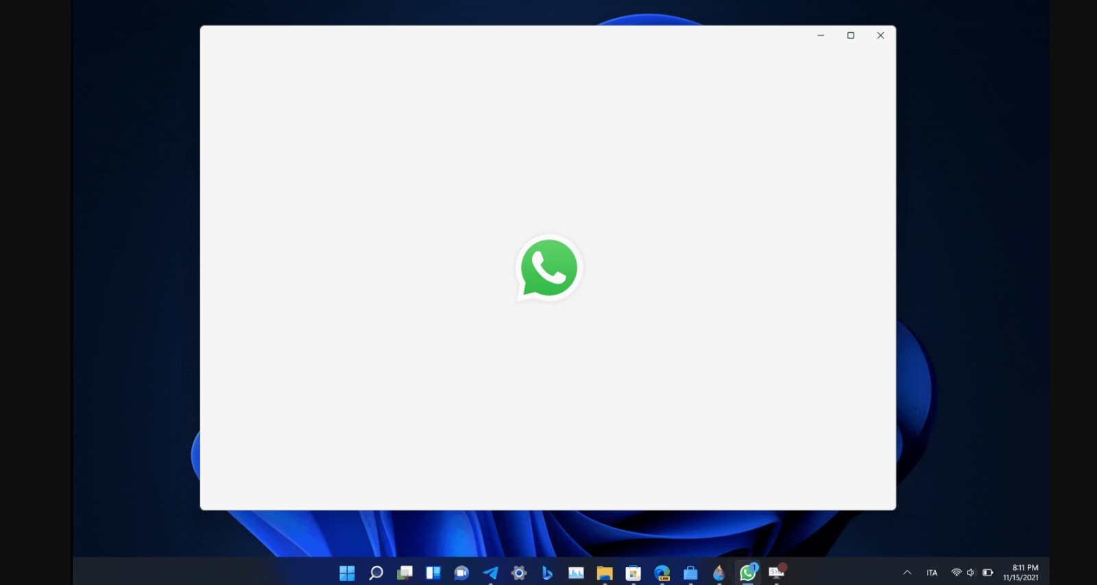 Voici à quoi ressemble WhatsApp UWP pour Windows 11 et Windows 10 pour l'instant