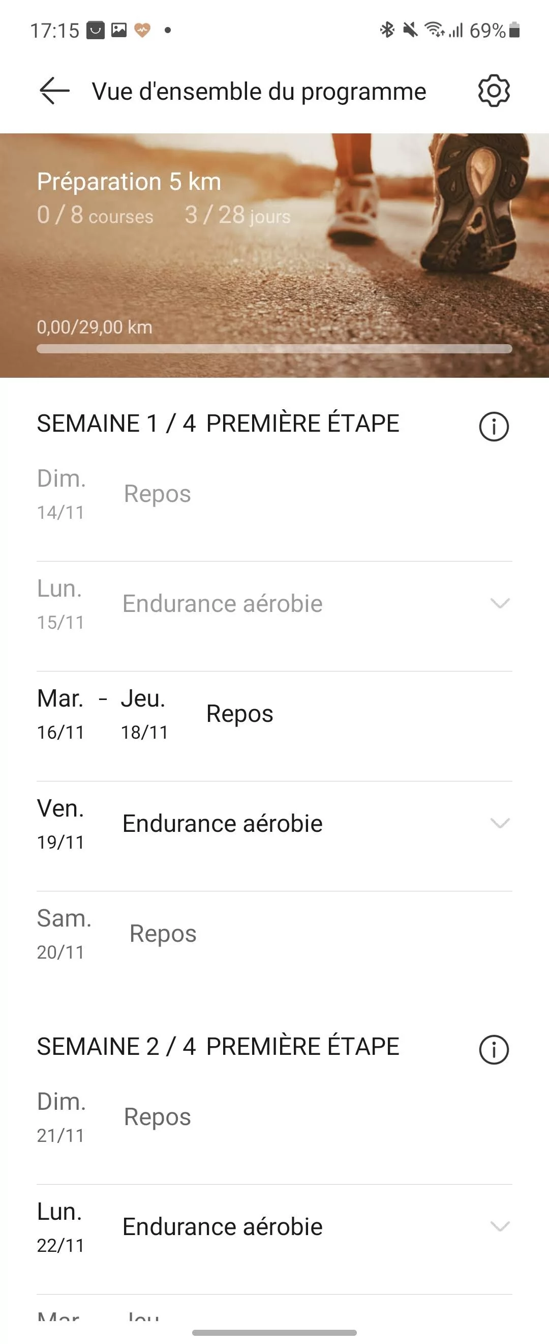 Huawei Watch GT 3 - Plan © Johan Gautreau