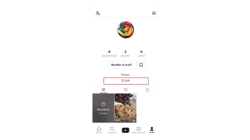 TikTok QRCreateur3 © © TikTok