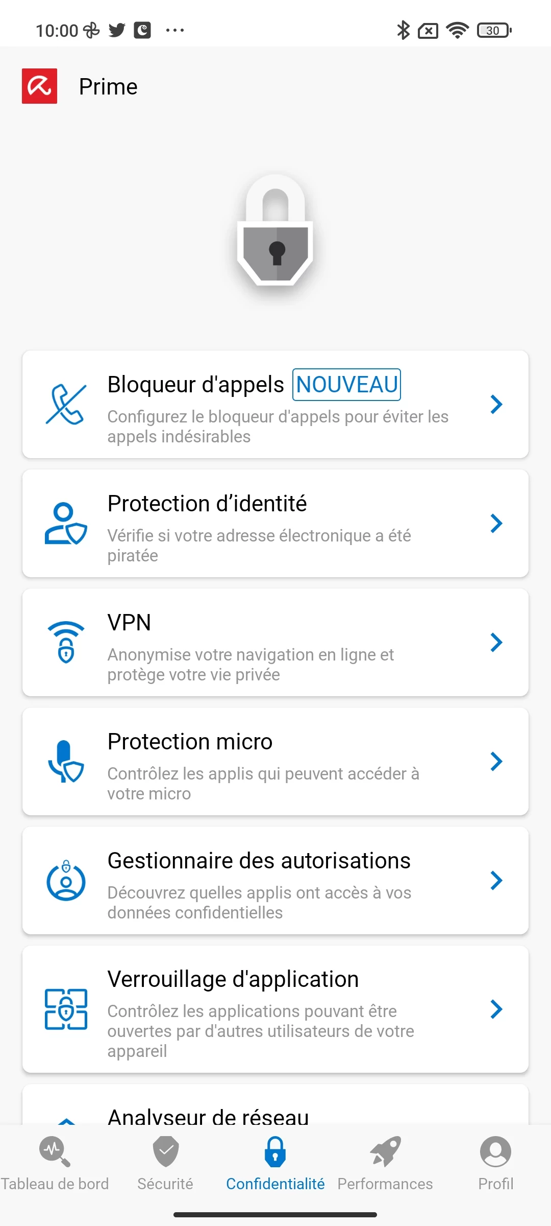 Avira Mobile Security 2022 Android © Stephane Ruscher/Clubic.com