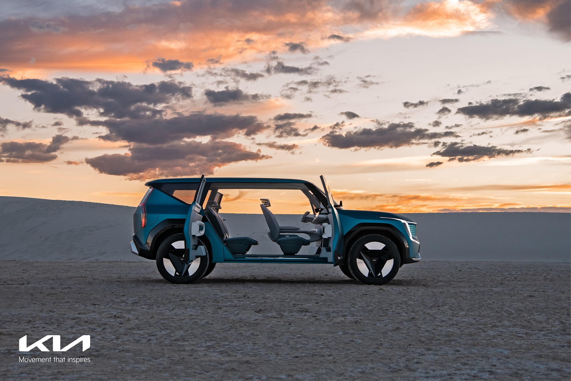 Salon AutoMobility LA : Kia présente son futur SUV EV9 sous forme de concept-car