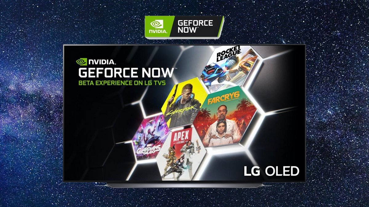 LG GeForce Now © LG / NVIDIA