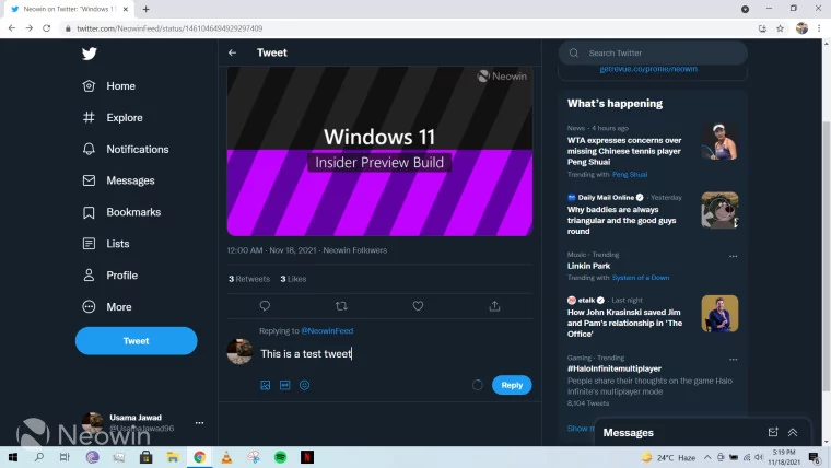 Twitter Neowin