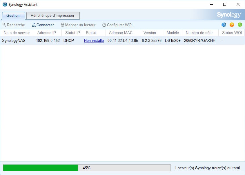 Synology DS1520+ © Nerces