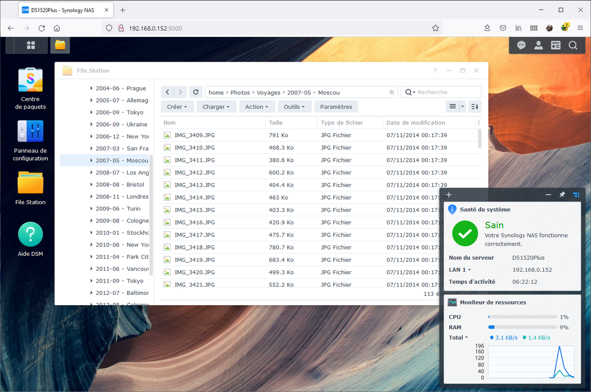 Synology DS1520+ © Nerces