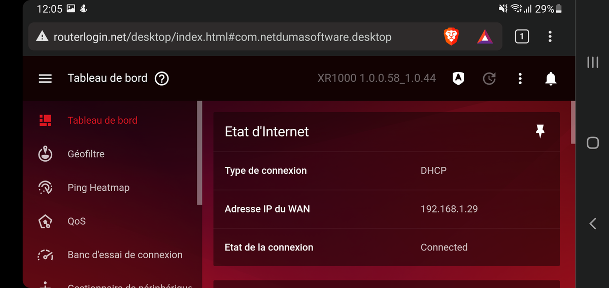 Netgear Nighthawk XR1000 © Nerces