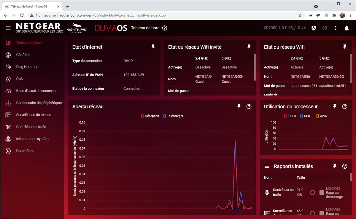 Netgear Nighthawk XR1000 © Nerces