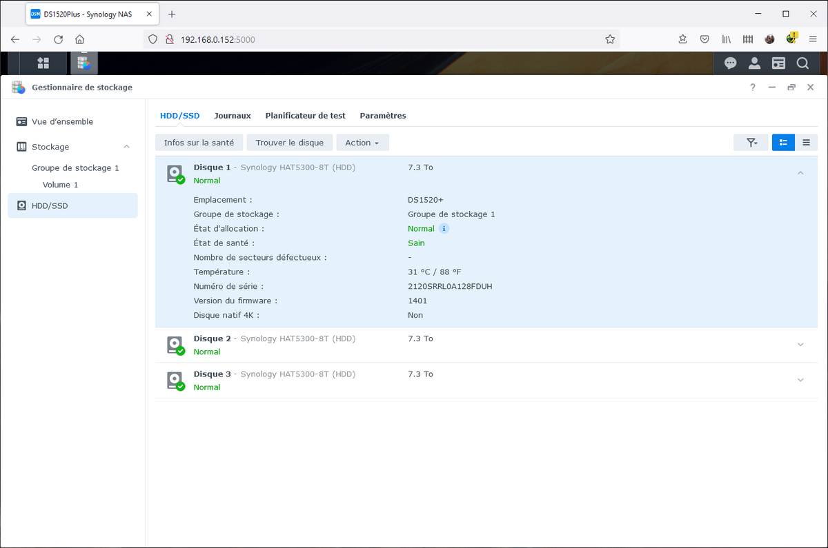 Synology HAT5300 © Nerces