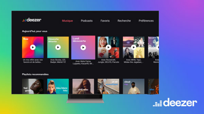 Deezer arrive sur de nombreux téléviseurs Samsung