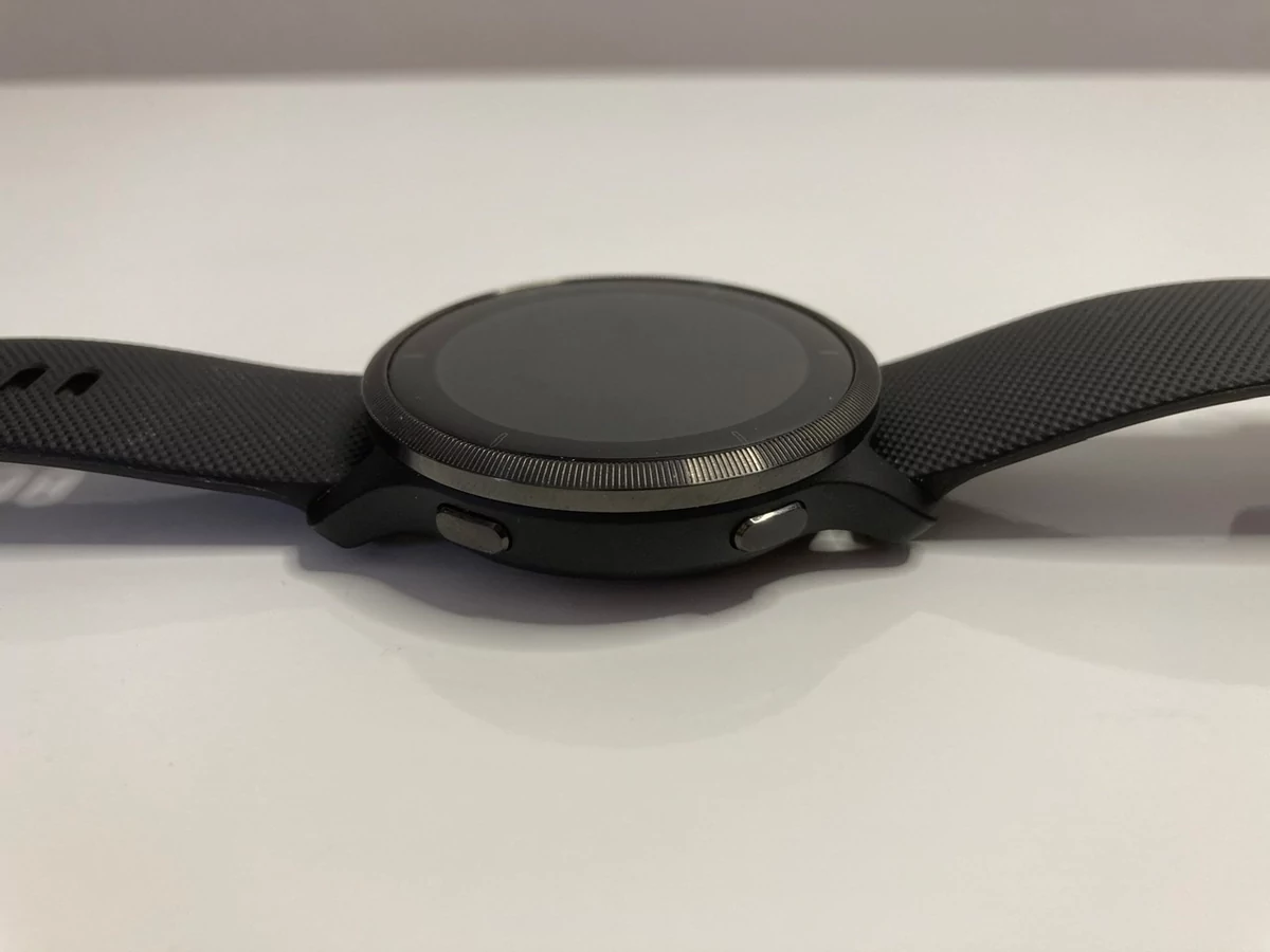 Garmin Venu 2 - Boutons © Johan Gautreau