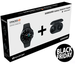 Pour le Black Friday, Boulanger propose un pack Samsung Galaxy Watch4 et Buds+ à prix choc