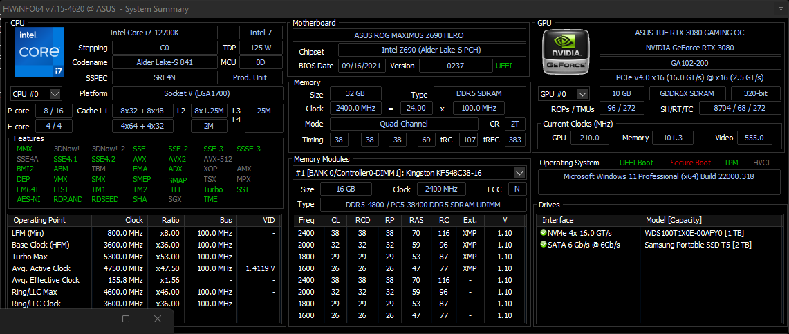 Intel publie enfin des images d'Alder Lake et le Core i7-12700K