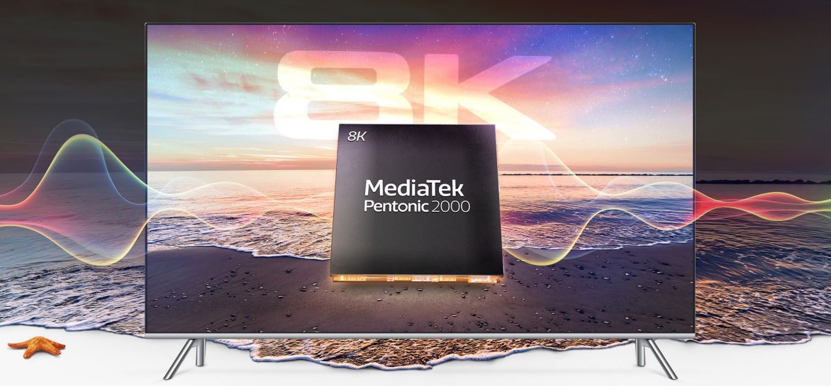 Le nouveau SoC MediaTek Pentonic 2000 est le premier processeur TV 7 nm à lire le 8K 120Hz