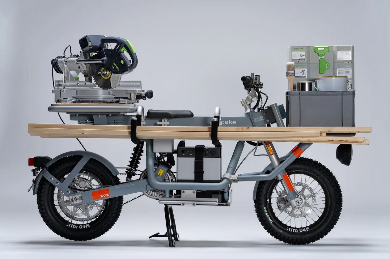 Si MacGyver avait eu une moto électrique, ç'aurait certainement été une CAKE