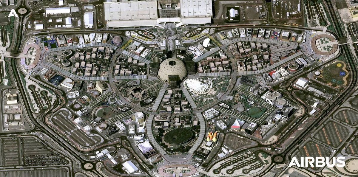 Dubaï Pléiades Neo Airbus © Airbus Defence & Space