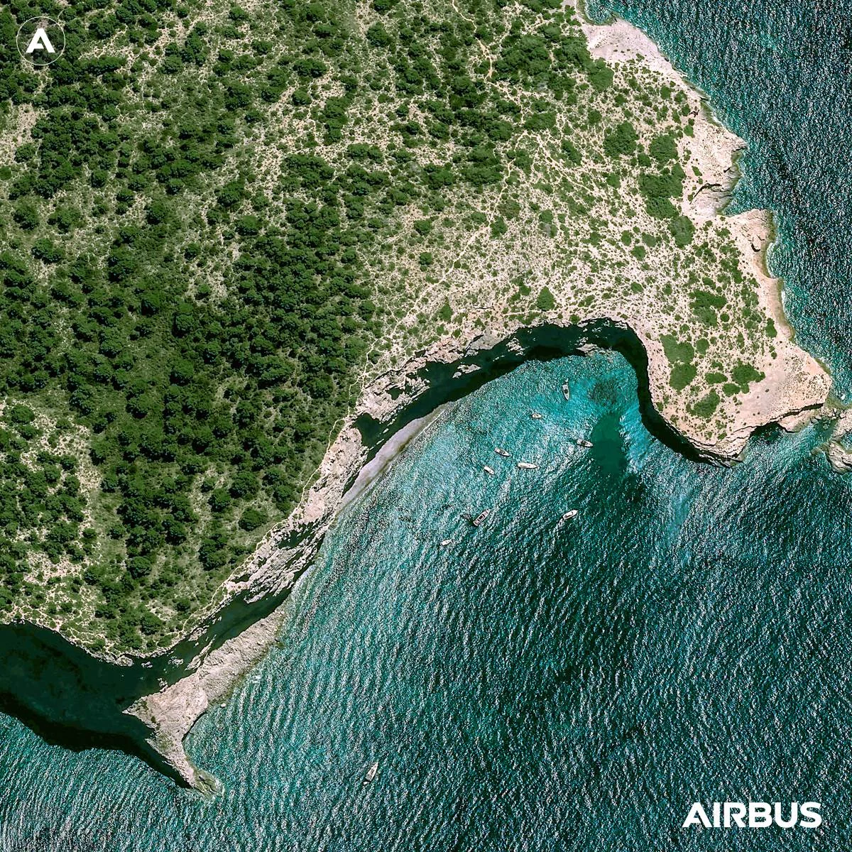 pléiades NEO majorque haute résolution © Airbus Defence & Space