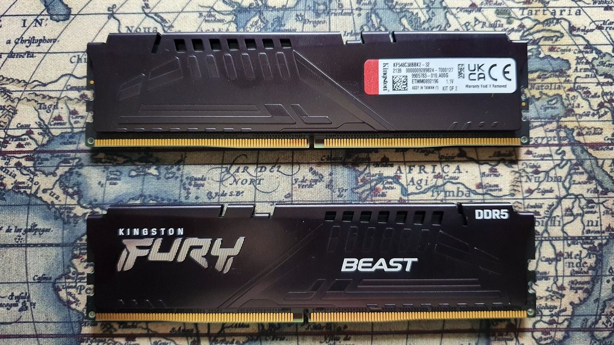 Kingston FURY Beast DDR5-4800 © Nerces