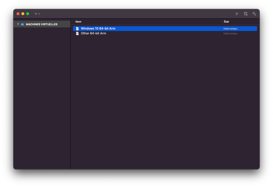 VMWare Fusion M1