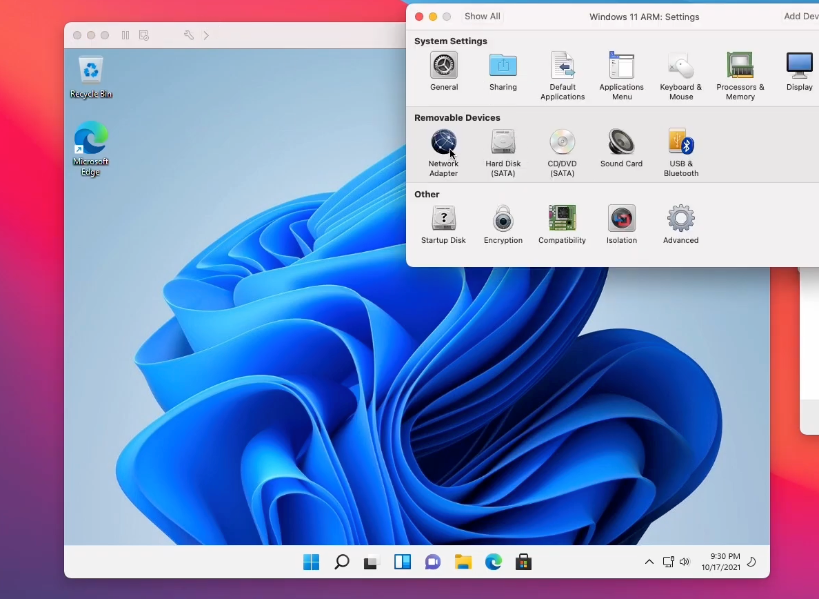 VMWare Fusion M1