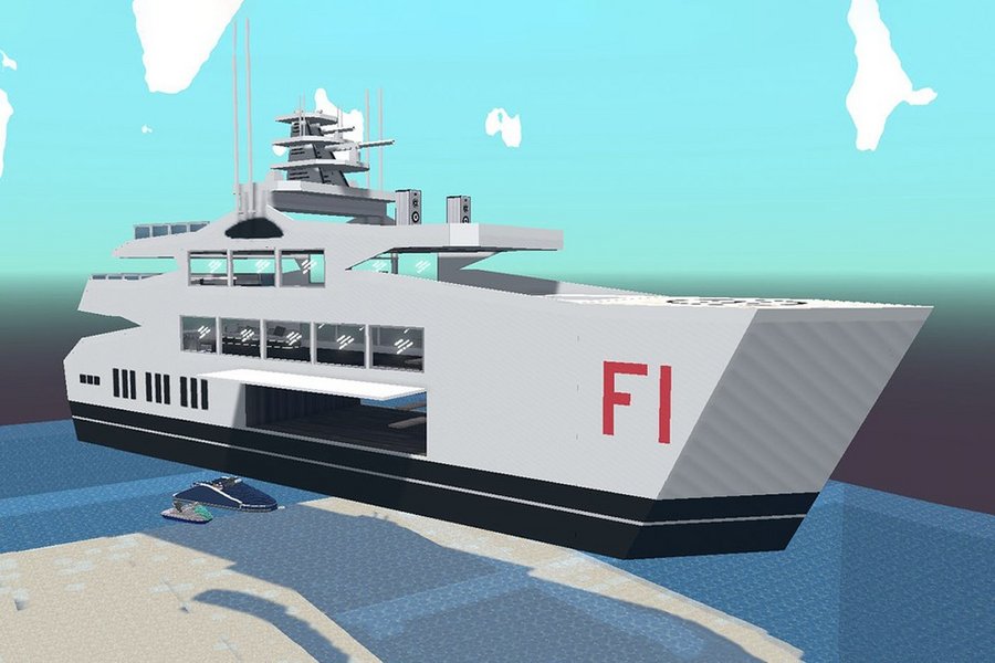 Un yacht virtuel vendu dans le metaverse pour 650 000 dollars sous forme de NFT