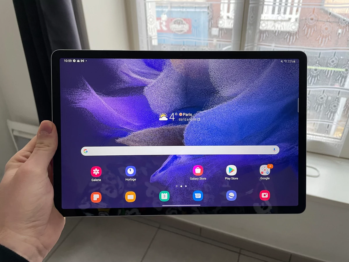 Test Samsung Galaxy Tab S7 FE © Mathieu Grumiaux pour Clubic