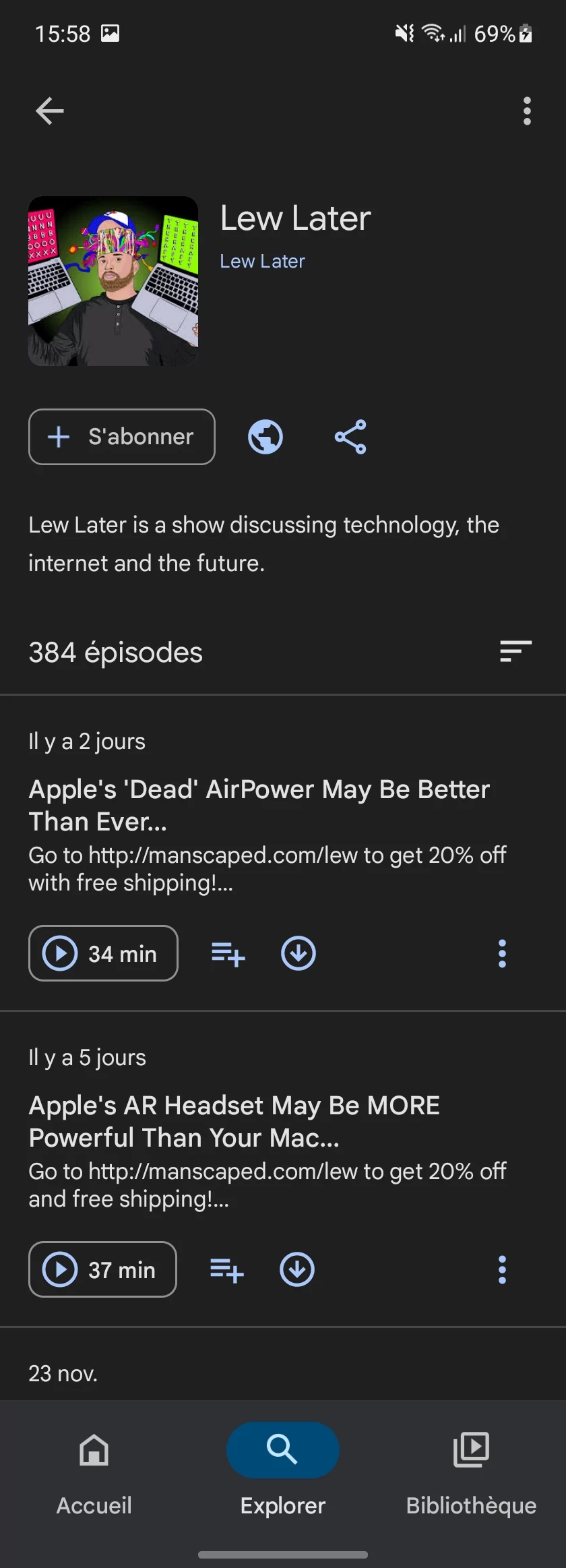 Google Podcasts © Google